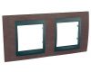 Рамка 2-постовая Schneider Electric Unica Top MGU66.004.2M4