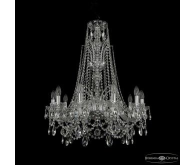 Подвесная люстра Bohemia Ivele Crystal 1411/10/240/XL-84 Ni