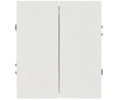 Переключатель ЭРА Arktik 16-1106-01 двойной 10АХ-250В белый Б0070364
