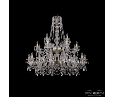 Подвесная люстра Bohemia Ivele Crystal 1411/16+8+4/460/2d G