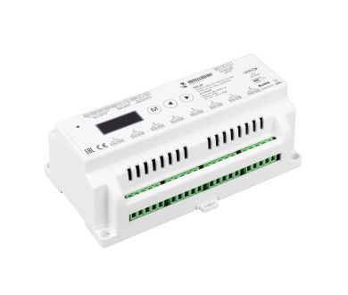 Купить Релейный модуль Arlight SMART-SWITCH-708-82-D2-DIN (230V, 8x10A, DALI, DMX512) 046489 Релейный модуль Arlight SMART-SWITCH-708-82-D2-DIN (230V, 8x10A, DALI, DMX512) 046489