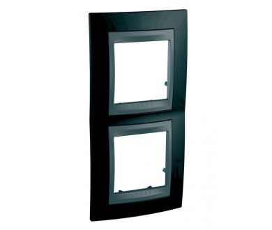 Рамка 2-постовая вертикальная Schneider Electric Unica Top MGU66.004V.293