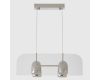 Подвесной светильник Crystal Lux ELEMENT SP24W LED CHROME