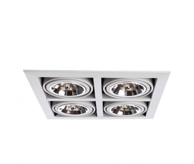 Встраиваемый светильник Arte Lamp Cardani Grande A5935PL-4WH