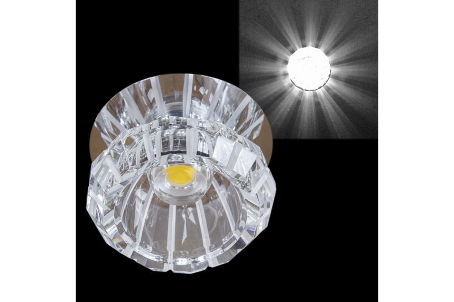 Встраиваемый светильник Reluce 09036-9.0-001T LED COB10W CR
