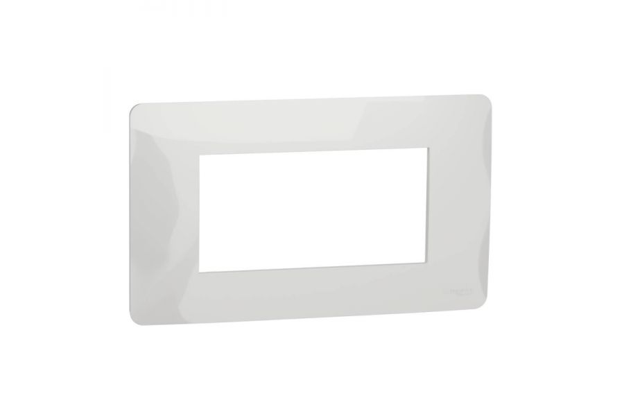 Рамка четырехмодульная Schneider Electric Unica New Modular NU210418