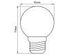 Лампа светодиодная Feron MR16 GU10 9W 6400K Грибок матовая LB-560 25844