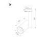 Трековый светильник Arlight SP-Polo-Track-Pipe-R65-8W Day4000 027486