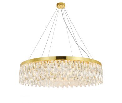 Подвесная люстра Indigo Anna 12029/18P Gold V000496