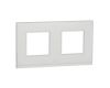 Рамка 2-постовая Schneider Electric Unica New NU600485