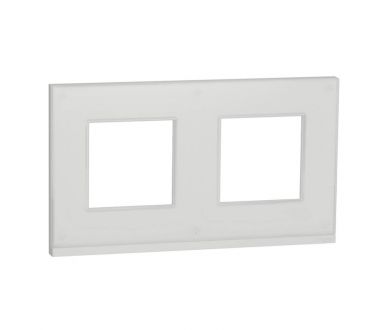 Рамка 2-постовая Schneider Electric Unica New NU600485