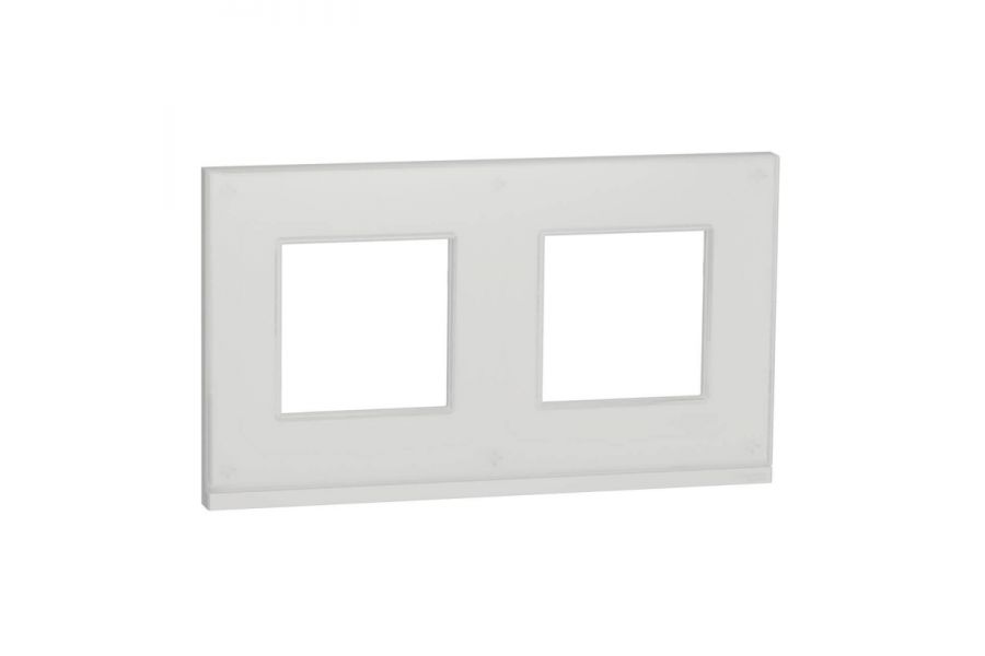 Рамка 2-постовая Schneider Electric Unica New NU600485