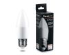 Лампа светодиодная Feron Pro E27 7,5W 6400K свеча матовая LB-1307 38058