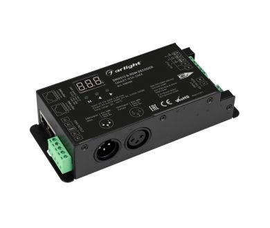 Декодер Arlight Smart-K56-DMX (230V, 3x1.5A, XLR3, 2.4G) 028450