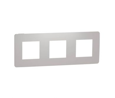 Рамка 3-постовая Schneider Electric Unica New NU280624