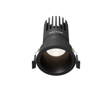 Встраиваемый светильник Maytoni Dip DL118-15W-4K-B