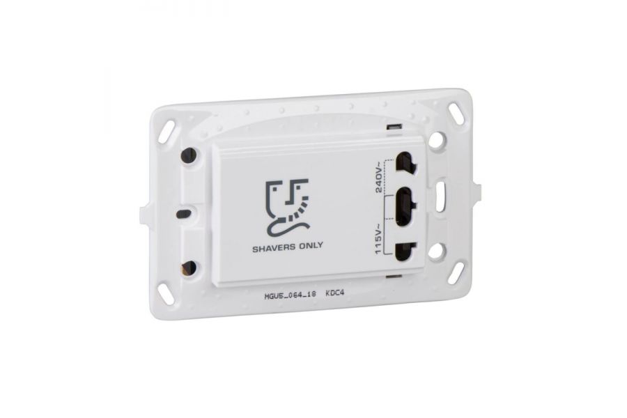Розетка Schneider Electric Unica для электробритв MGU5.064.18