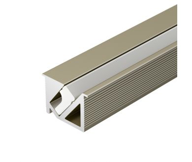 Алюминиевый профиль Arlight SL-BEVEL-H10-F14-2000 ANOD OLIVE GREY 038200