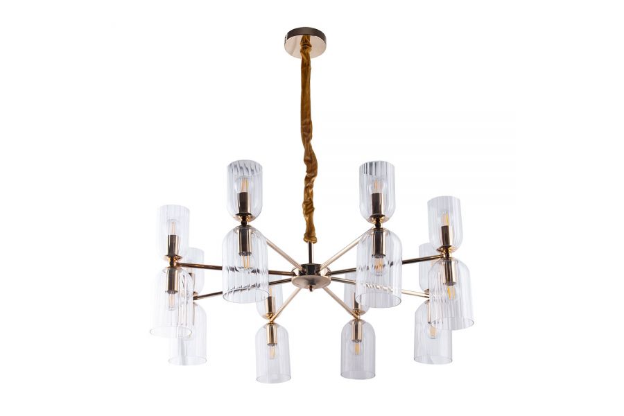 Подвесная люстра Arte Lamp Charm A1623LM-16GO
