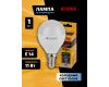 Лампа светодиодная Kodak LED P45-11W-865-E14 K 11Вт шар холодный дневной свет Е14 Б0057619