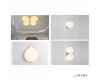 Настенный светильник iLedex Omega 6008W-18W-3000K WH-GL