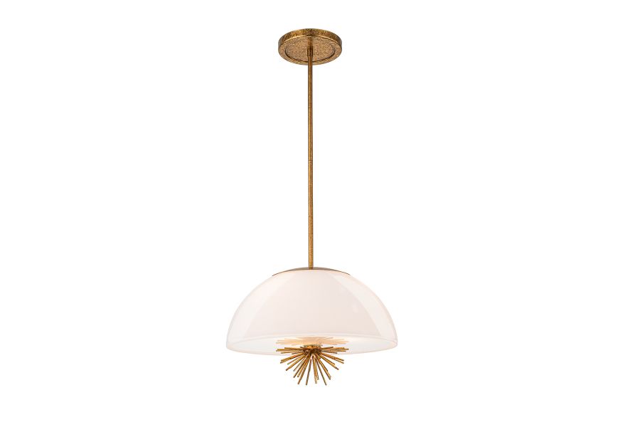Подвесной светильник Elstead Lighting STARING-3P-DG-OPAL
