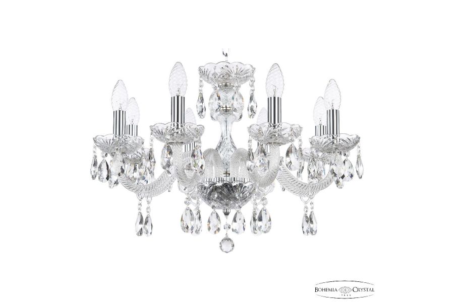 Подвесная люстра Bohemia Ivele Crystal 117/8/195 Ni