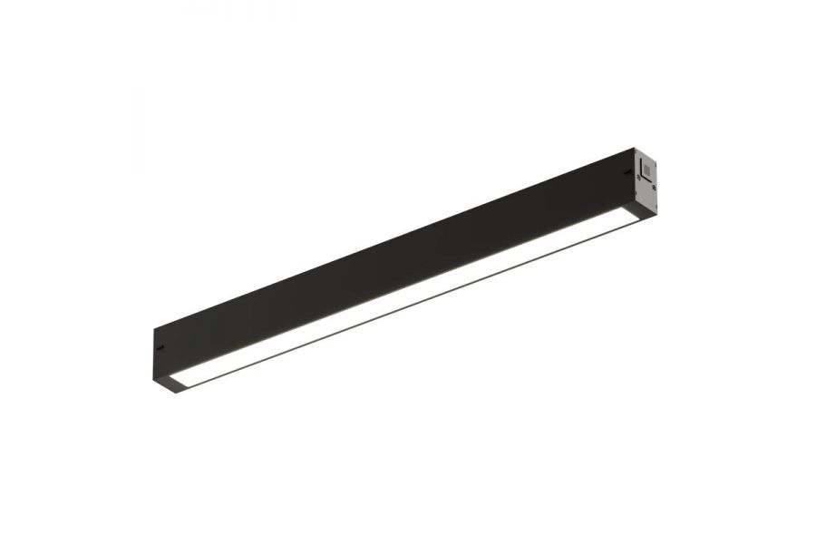 Трековый однофазный светильник Denkirs Smart Linear DK8004-CONN-BK