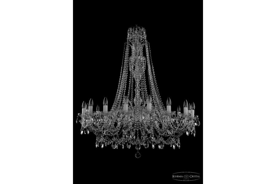 Подвесная люстра Bohemia Ivele Crystal 1411/16/400/Xl-115 Ni