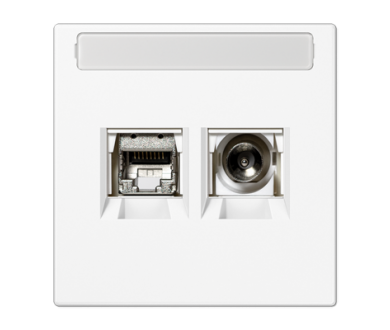 Купить Розетка Smart TV Jung MMDLS4521WWM Розетка Smart TV Jung MMDLS4521WWM