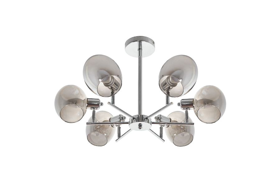 Люстра на штанге MyFar Diana MR1641-6C