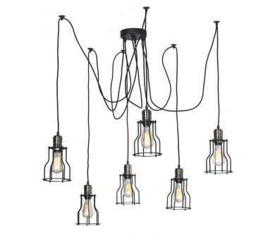 Подвесная люстра Lussole Loft IV LSP-9310