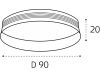 Декоративное кольцо Italline IT02-013 ring gold