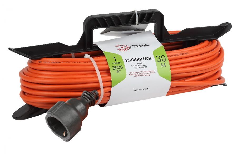 Удлинитель силовой Эра UFx-1e-3x1.5-30m Б0046830