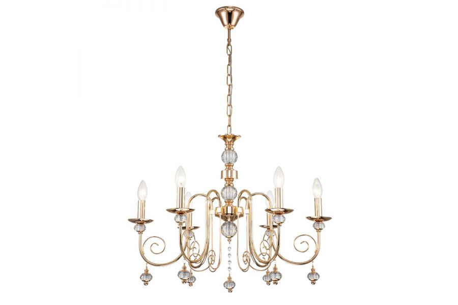 Подвесная люстра Escada Shine 678/6PL Gold