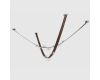Подвесная люстра Crystal Lux BOSQUE SP7 L3000 BROWN/TRANSPARENT