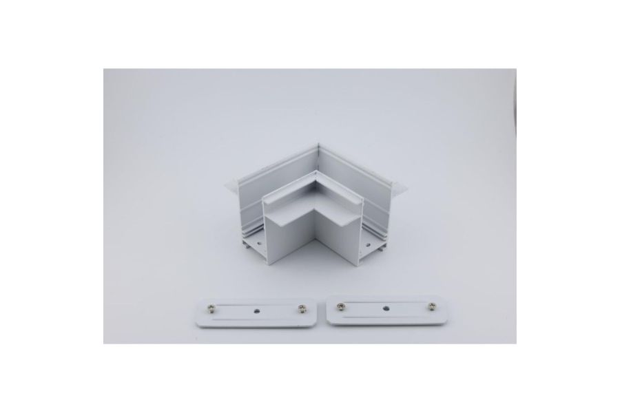Соединитель угловой плоский для магнитного шинопровода Aployt Magnetic track 220 APL.0285.10.01