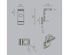Комплект креплений для радиусного профиля с боковым свечением (2 шт.) Maytoni Led strip ALM-3535R-1MT
