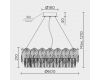 Подвесная люстра Modelux ML.7445.600 GD