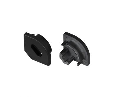 Заглушка с отверстием Arlight SL-KANT-H10 BLACK 049410