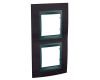 Рамка 2-постовая вертикальная Schneider Electric Unica Top MGU66.004V.2M3
