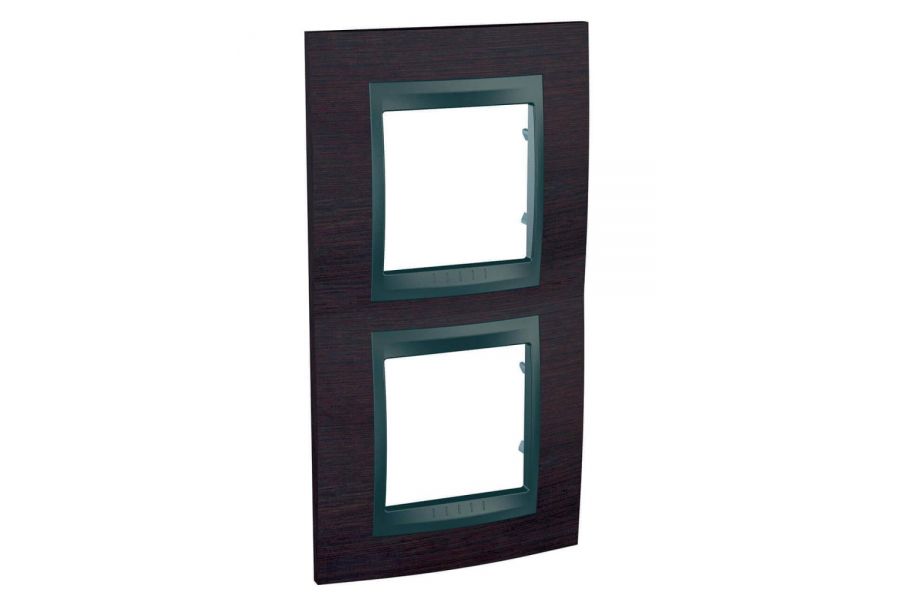 Рамка 2-постовая вертикальная Schneider Electric Unica Top MGU66.004V.2M3