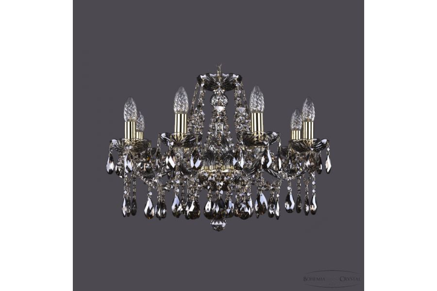 Подвесная люстра Bohemia Ivele Crystal 1413/8/200 G M731