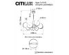 Люстра на штанге Citilux Нарда CL204180