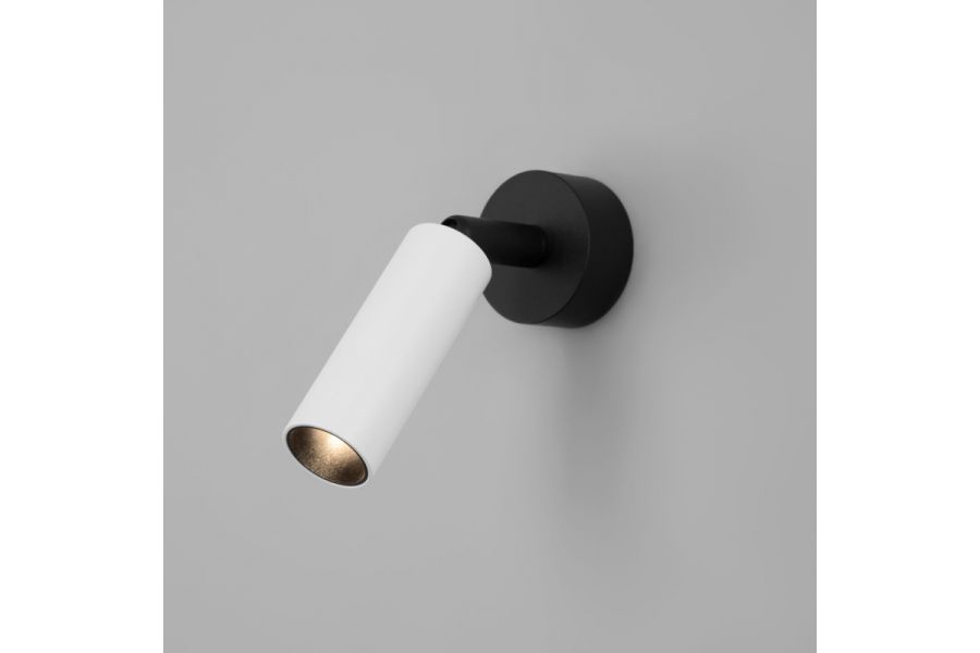 Спот Eurosvet Pin 20133/1 LED белый/черный