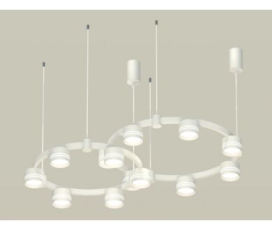 Комплект подвесного светильника Ambrella Light Techno Ring XR92081005 (A9208x2, C9236, C9231, N8477)