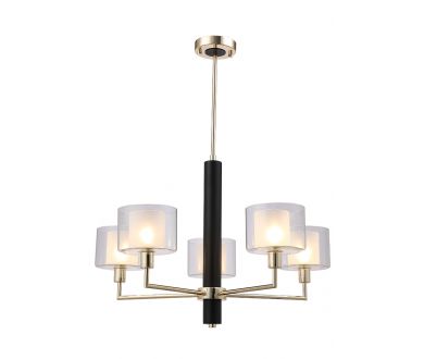 Люстра на штанге Crystal Lux MAESTRO SP-PL5 GOLD