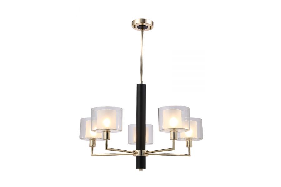 Люстра на штанге Crystal Lux MAESTRO SP-PL5 GOLD
