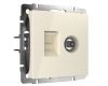 Розетка ТВ+Ethernet Werkel 4690389174476 W1181303