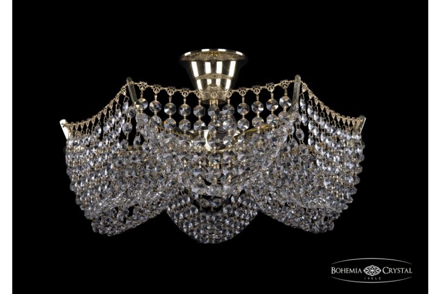 Люстра на штанге Bohemia Ivele Crystal 77081/42 G